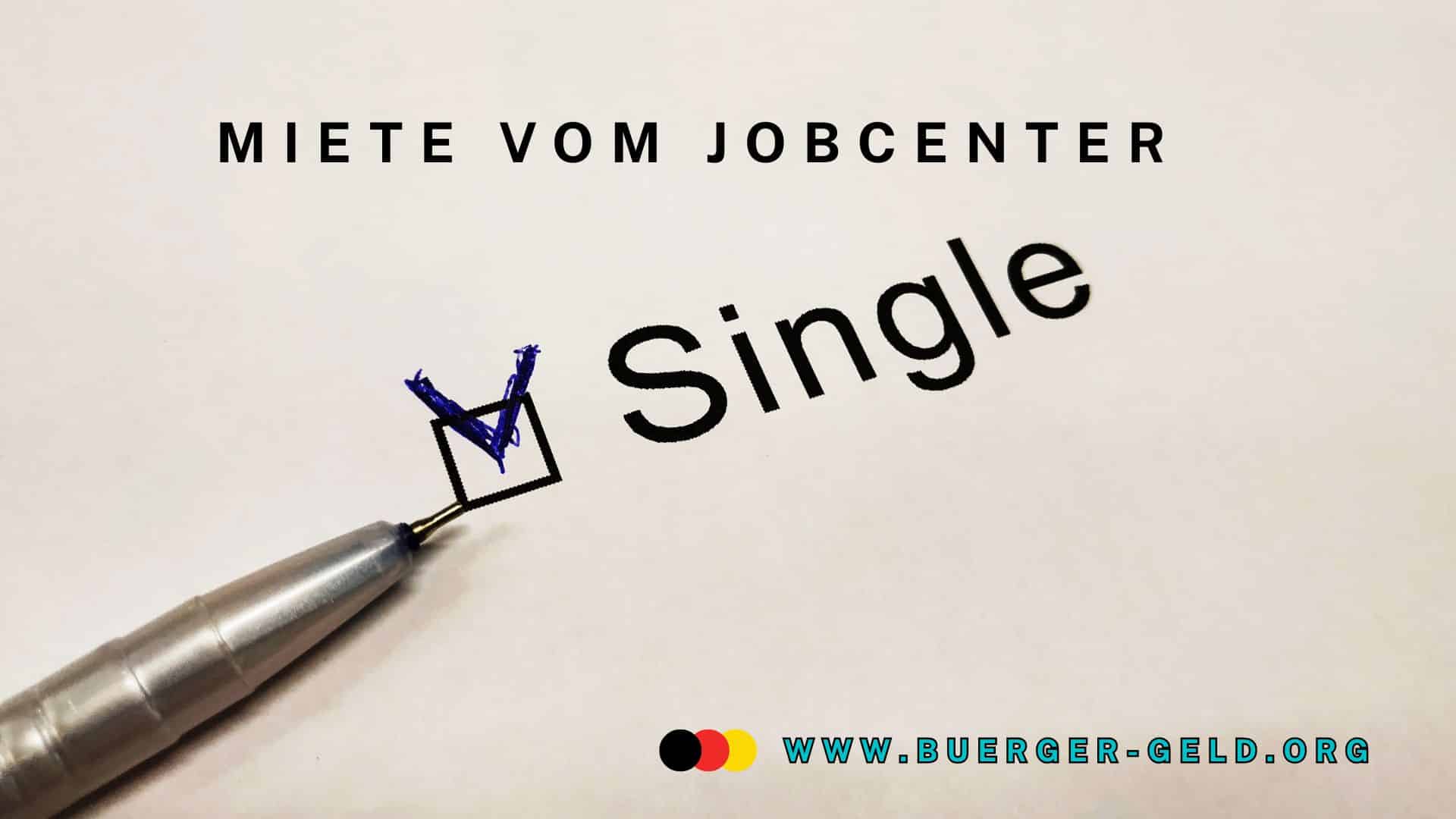 Papier mit Aufschrift Single und Kugelschreiber