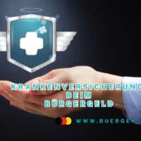 Bürgergeld und Krankenversicherung - das ist 2025 wichtig! 5 geschlossene Hände fangen Kreuz mit Flügeln auf