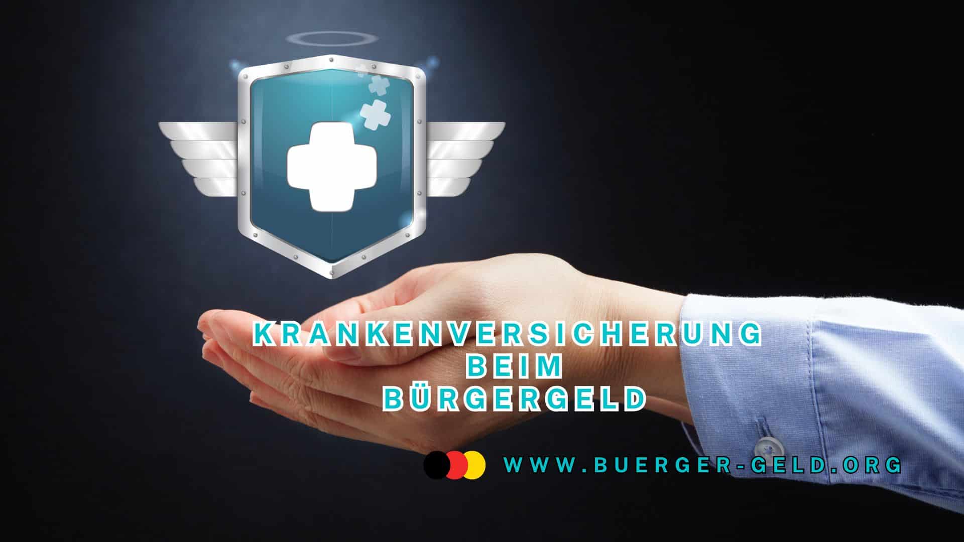 geschlossene Hände fangen Kreuz mit Flügeln auf