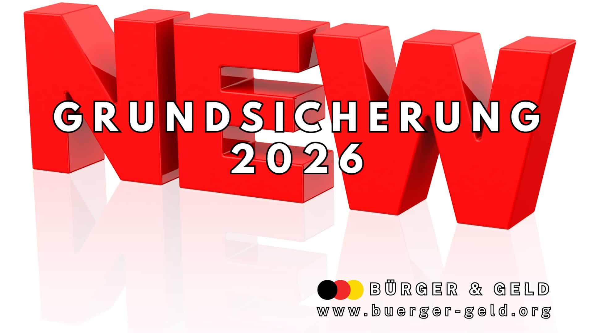 Das Wort New in rot.