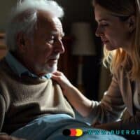 Neues Pflegegeld 2026 – Was plant die Bundesregierung? 5 Junge Frau am Bett eines älteren Mann; sie hilft ihm