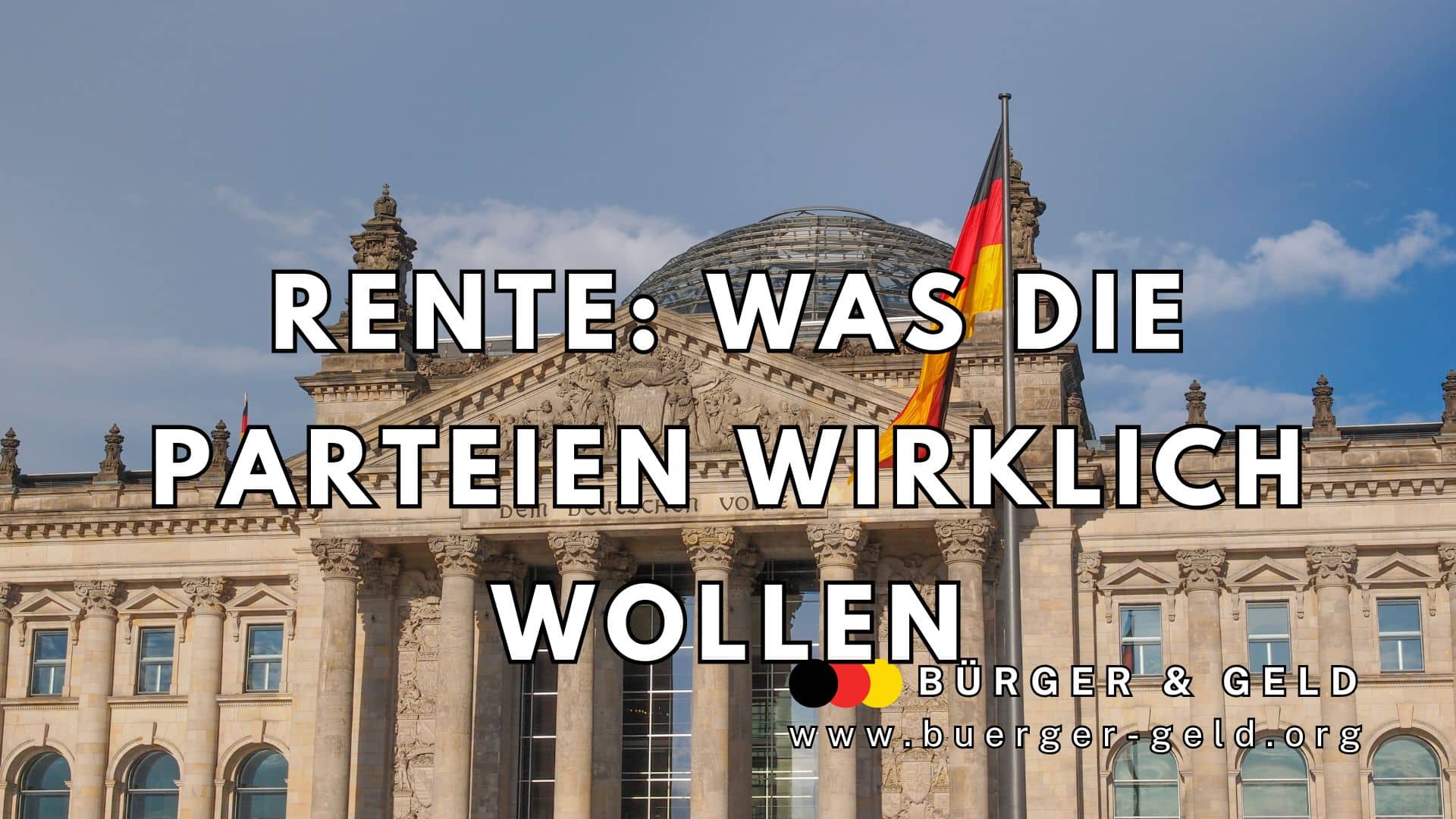 Thema Rente: Was die Parteien der Koalition wollen