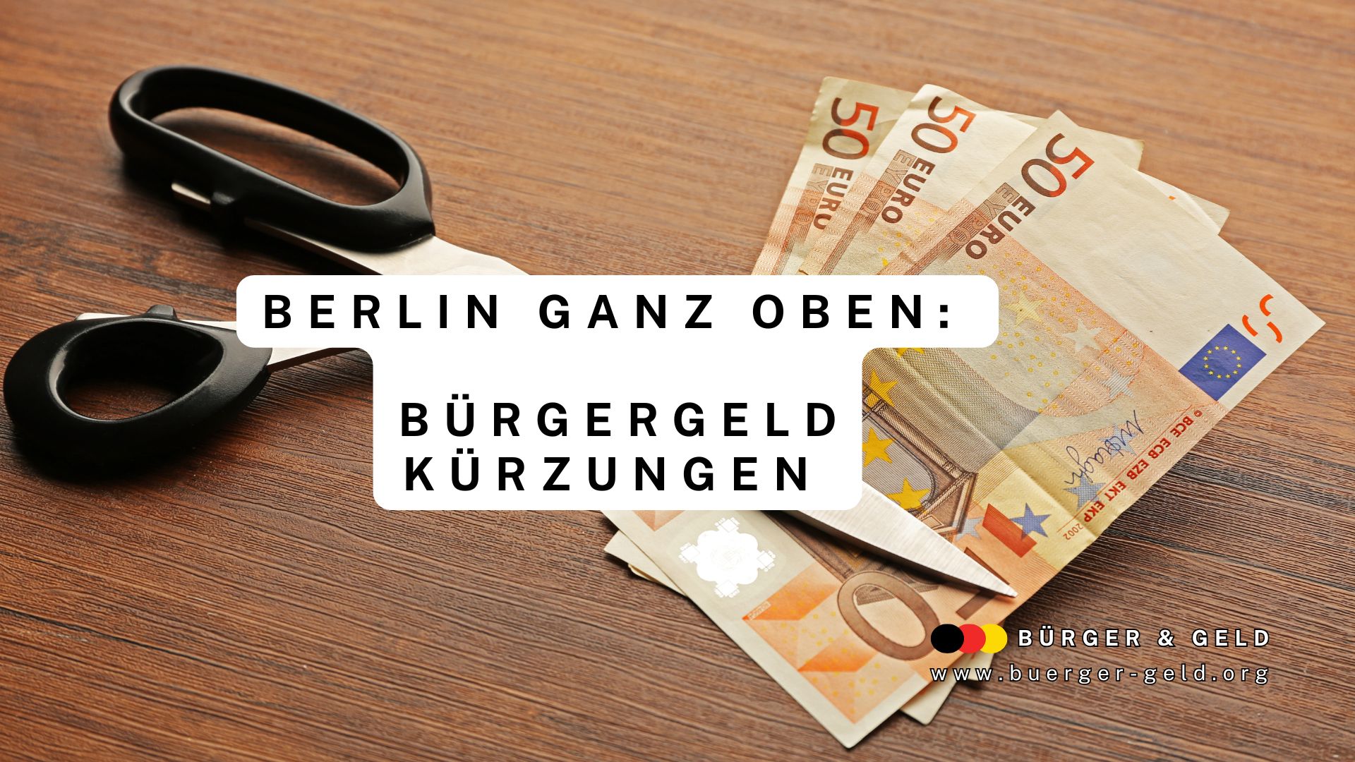 Schere schneidet 50 Euro Scheine durch