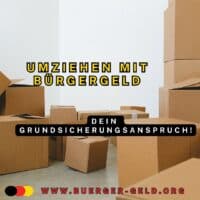 Bürgergeld und Umzug: Regeln, Fakten, Zuschüsse! 5 Umzugskartons