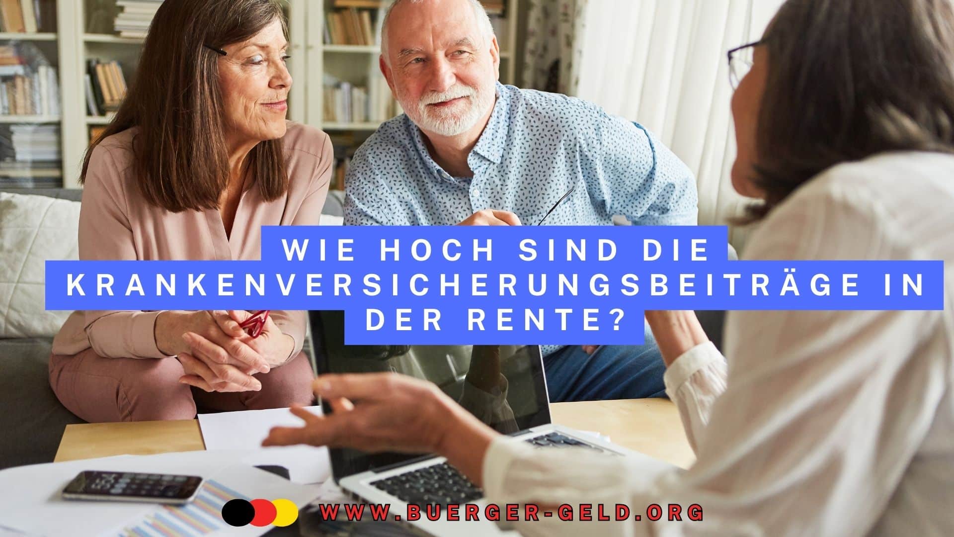 Rentnerehepaar im Arztzimmer