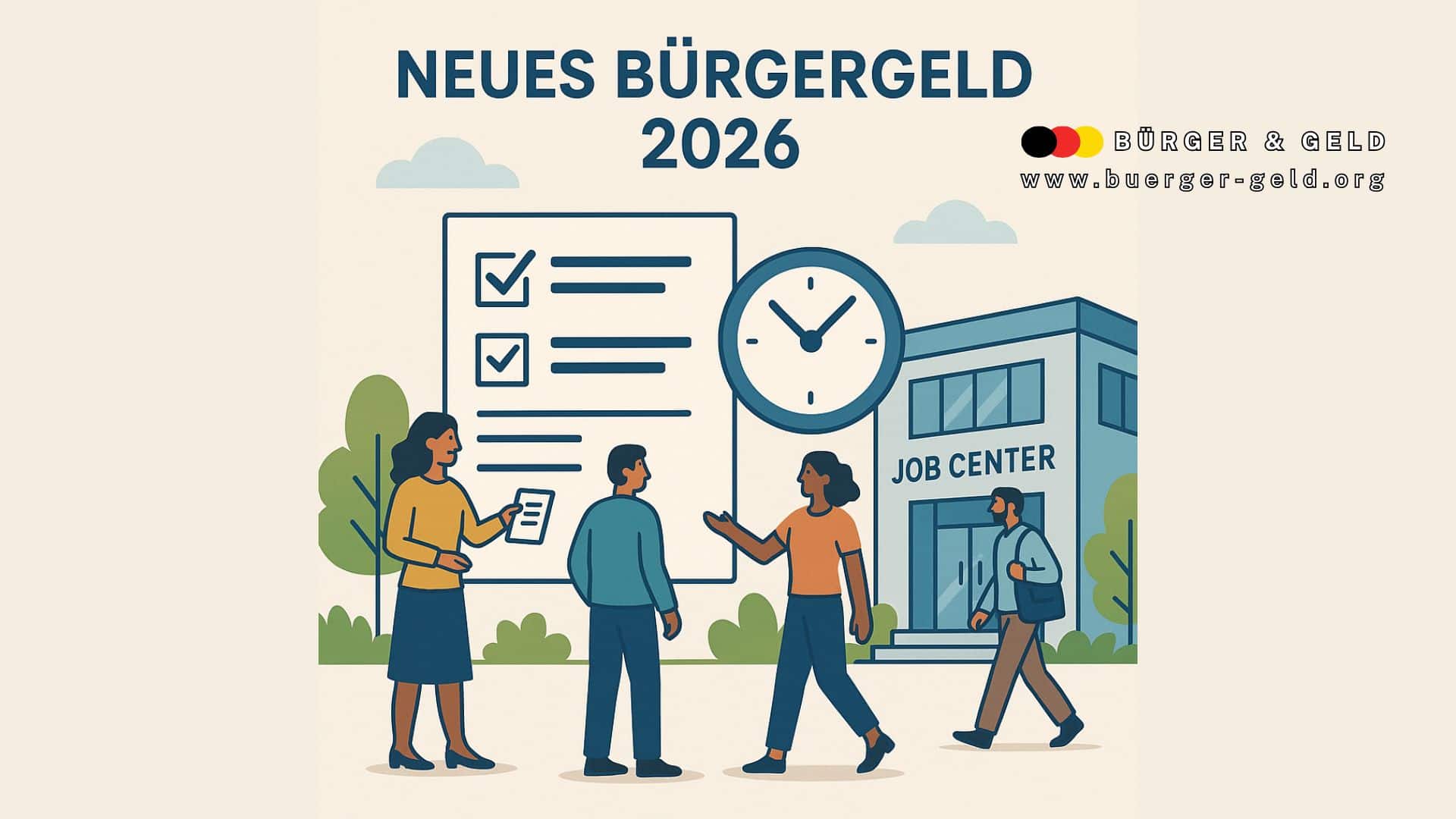 Skizze Neues Bürgergeld 2026
