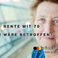 Kommt die Rente mit 70 wirklich? Wer betroffen wäre – und was sie bringt 4 70 Jahre alte Frau schaut besorgt lächelnd