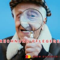 Pflegegeld zur Rente: Anrechnung, Freibeträge, Ausnahmen – so bleiben die Leistungen voll erhalten 4 Rentner schaut durch Lupe