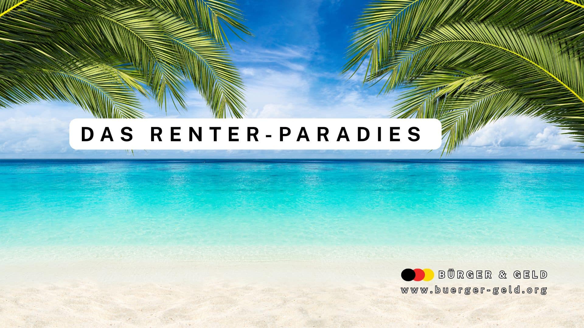 Traumstrand mit Palmen