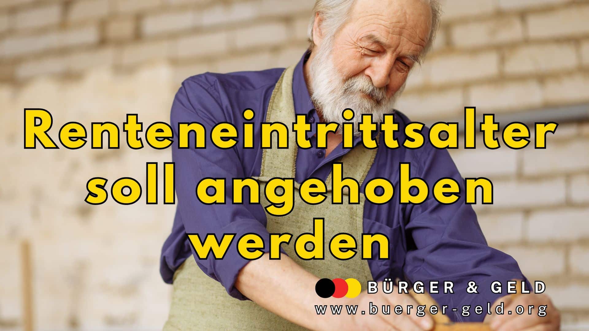 Rentner an Werktisc h