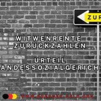 Rückforderung von Witwerrente: Müssen Rentner jetzt Geld zurückzahlen? Neues LSG-Urteil! 5 Einbahnstraßenschild vor Mauer