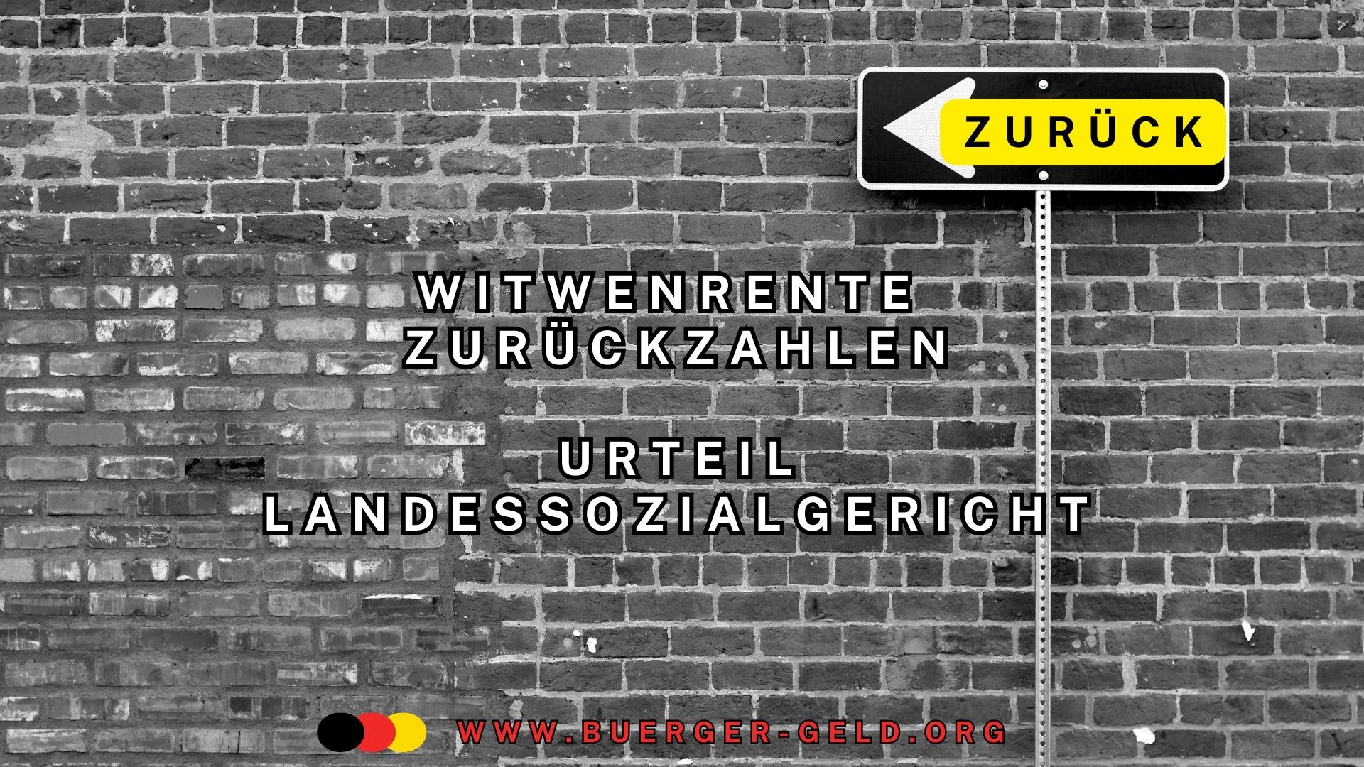 Einbahnstraßenschild vor Mauer