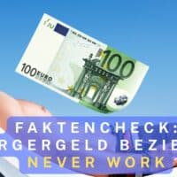 Bürgergeld-Mythos entlarvt: Wie viele Empfänger in Deutschland tatsächlich noch nie gearbeitet haben. 5 Bürgergeld Bezieher arbeiten nicht - Faktencheck 2025