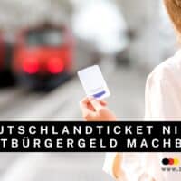 Bürgergeld und Deutschlandticket 2026 - Regelsatz reicht nicht für die Kosten von 63 Euro! 5 Deutschlandticket mit Bürgergeld?