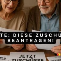 5 Wege zur Soforthilfe: Mehr Geld im Alter dank Zuschüssen! 4 Rente - diese 5 Zuschüsse kann man sofort beantragen!