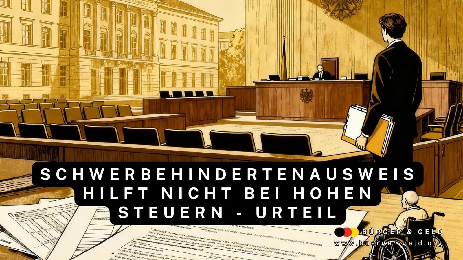 Schwerbehindertenausweis hilft nicht immer gegen hohe Steuern