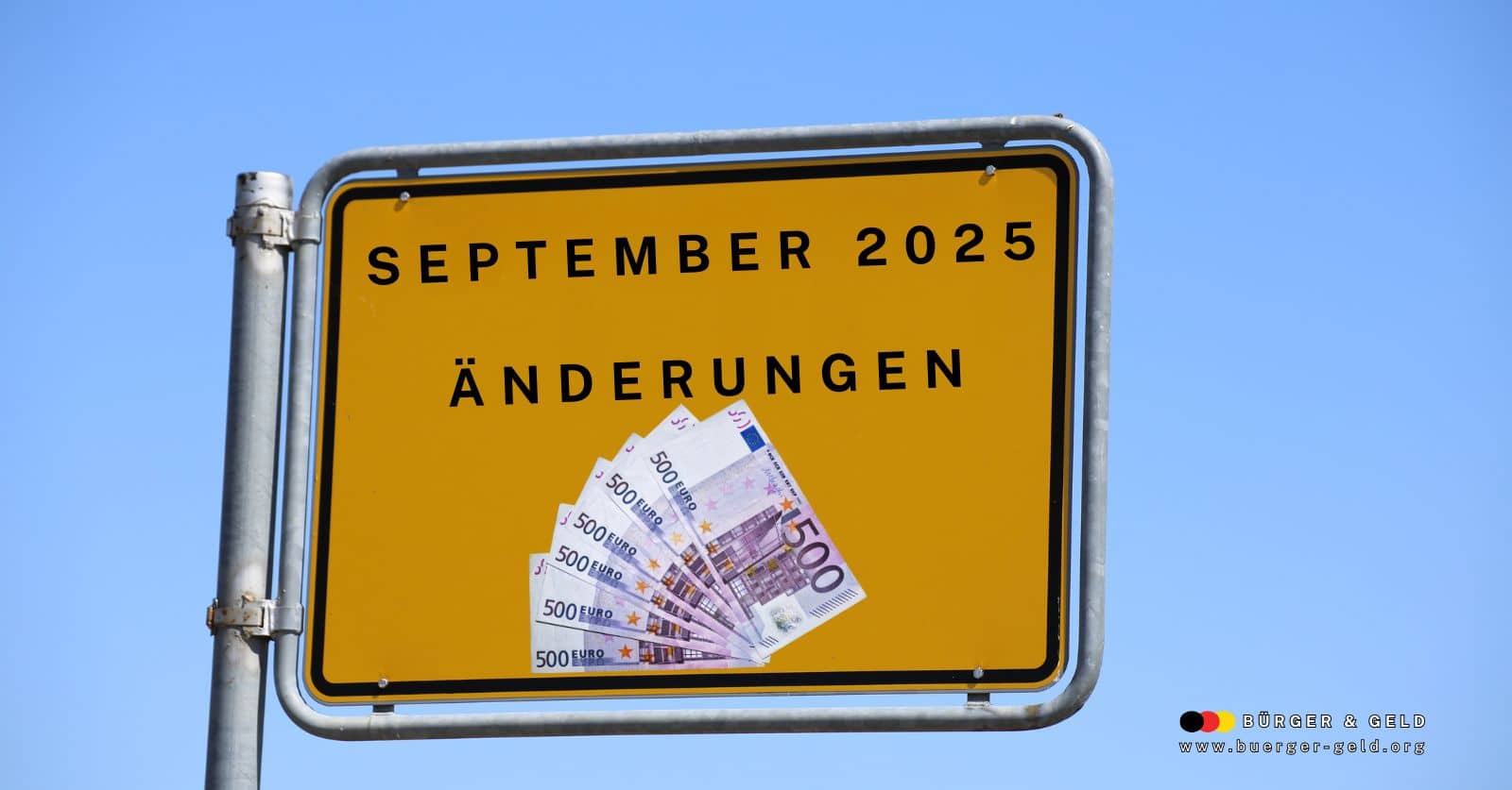 Die wichtigsten Änderungen beim Geld im Sptember 2025 für Bürger und Verbraucher