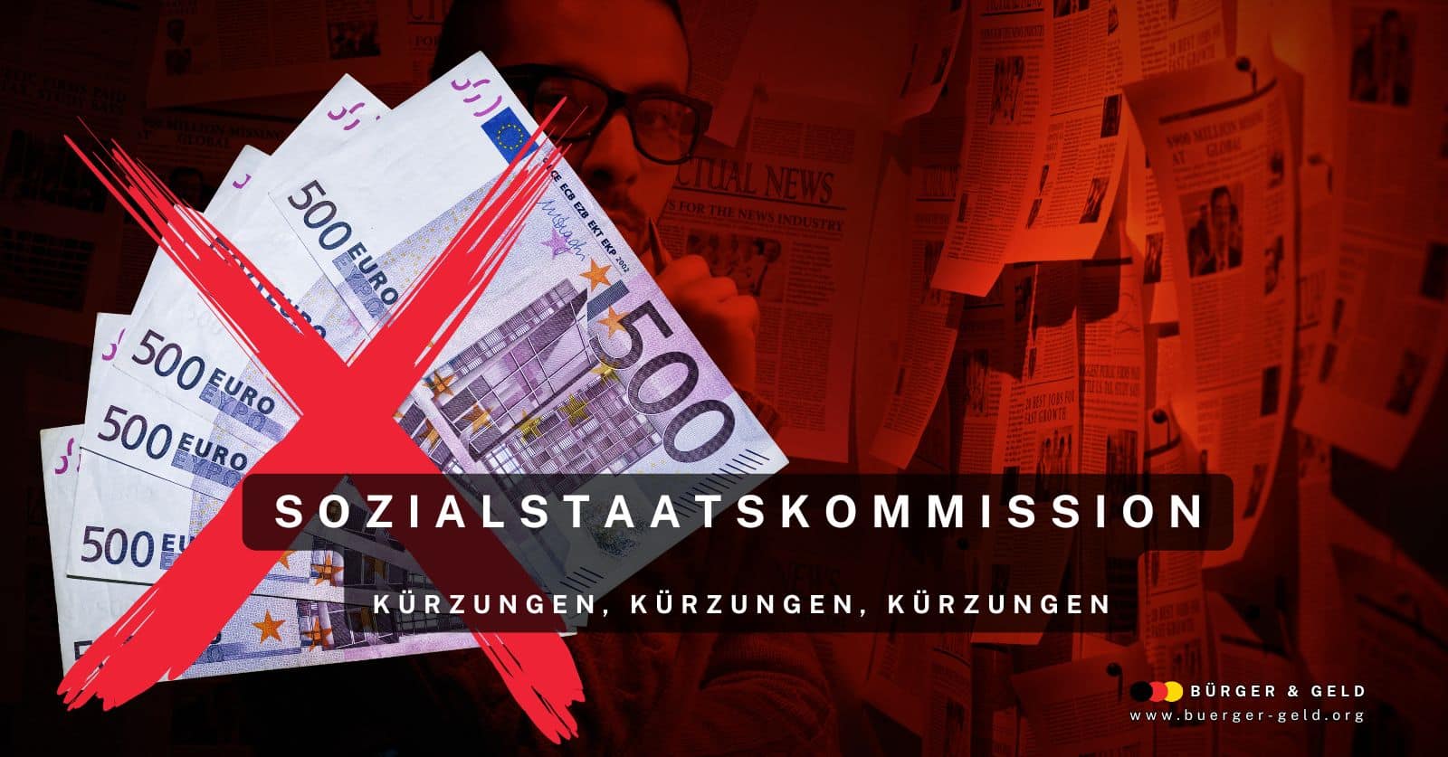 Sozialstaatskommission arbeitet und kürzt im Dunkeln.