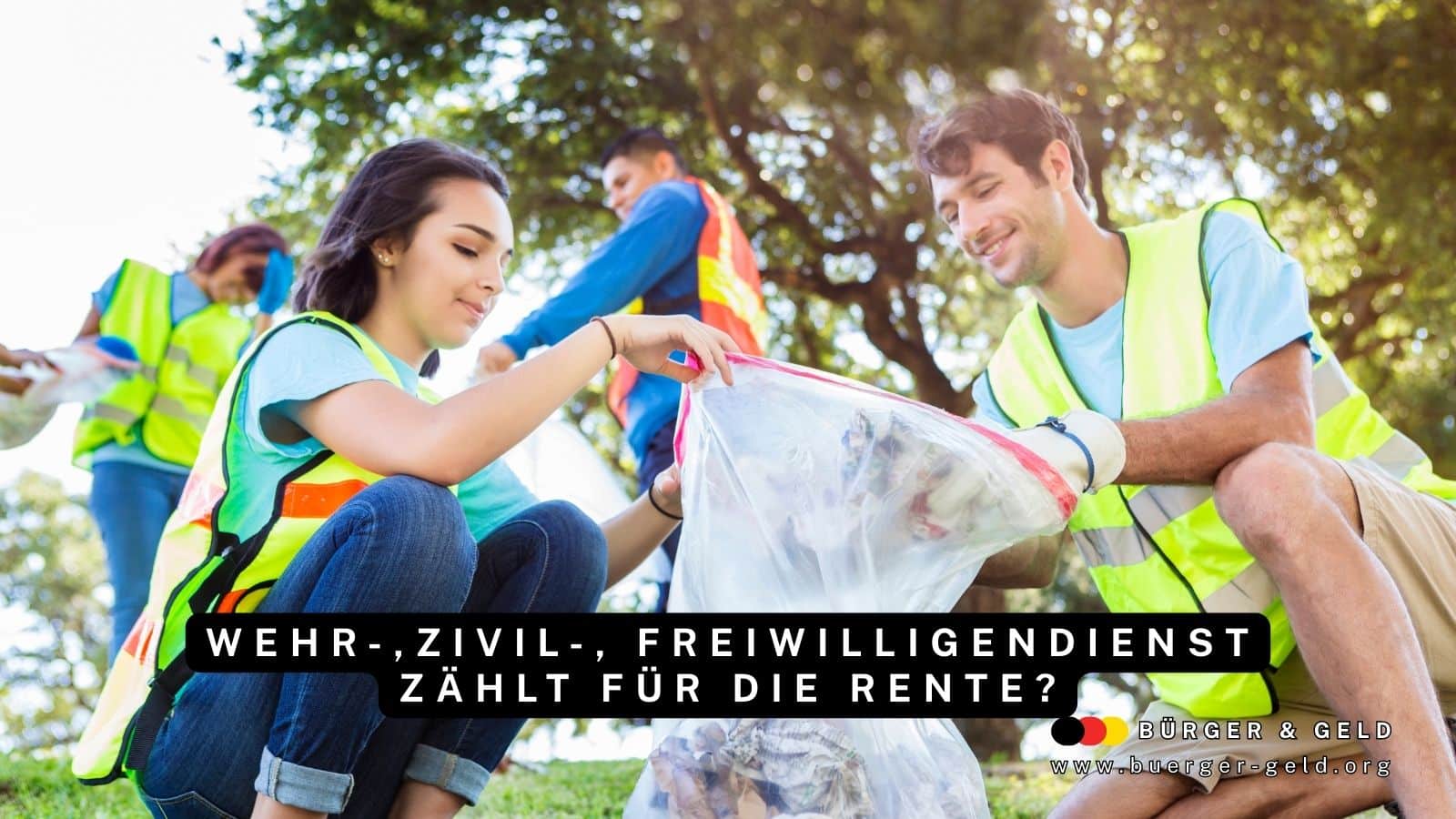 Rentenpunkte durch Freiwilligendienst, Zivil- und Wehrdienst?