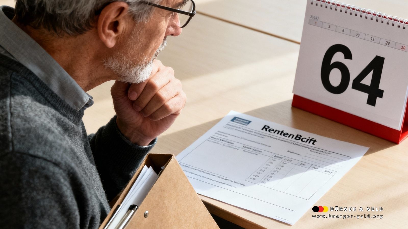 Rente mit 64 ohne Abschläge im Jahr 2026