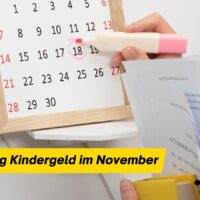 Wann kommt das Kindergeld im November? Auszahlungstermine für Kindergeld und Kinderzuschlag 5 Kalender mit markiertem Auszahlungstermin für Kindergeld im November – wichtige Auszahlungstage für Familien in Deutschland.