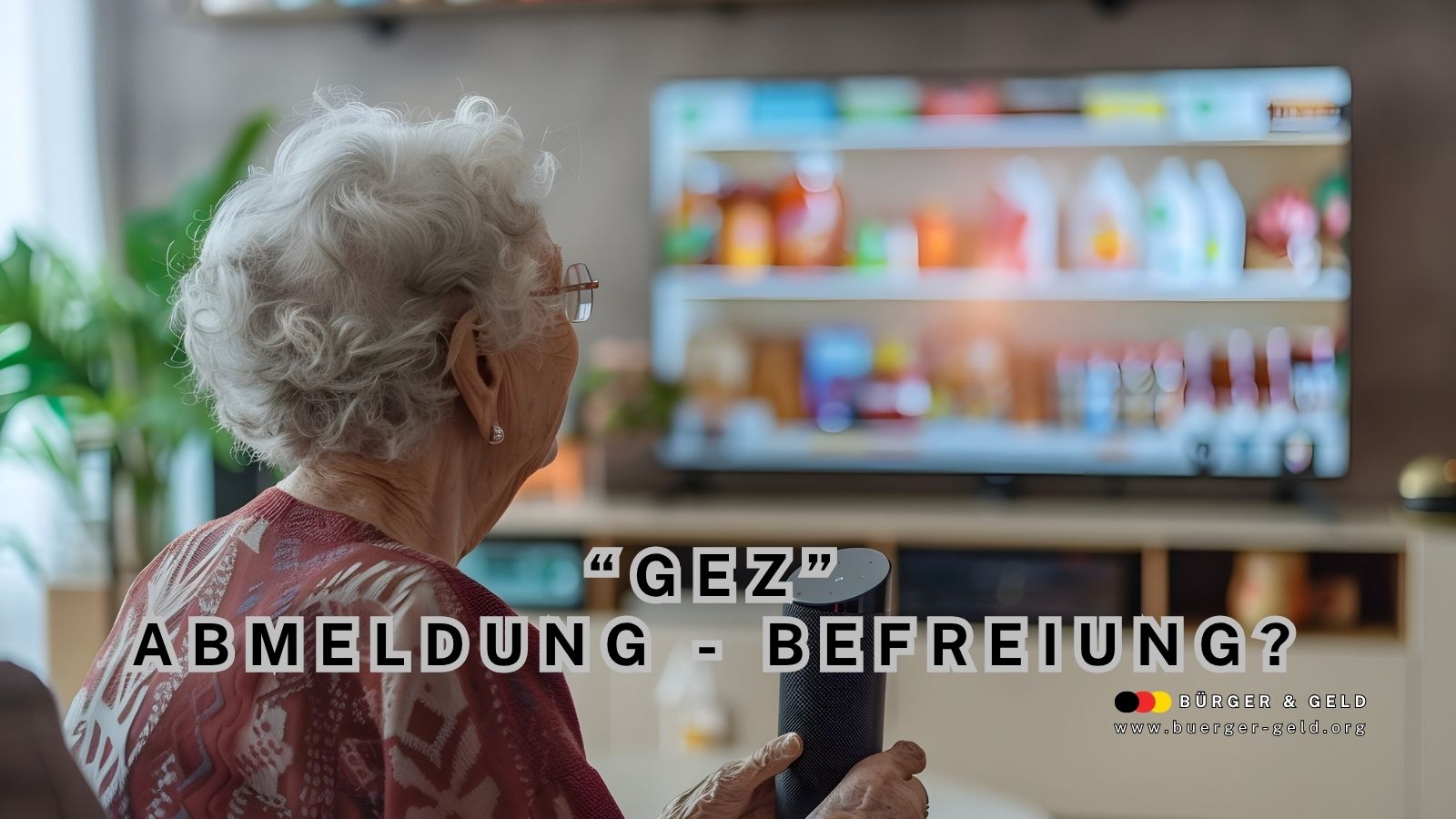 GEZ - Abmeldung oder Befreiung für Rentner