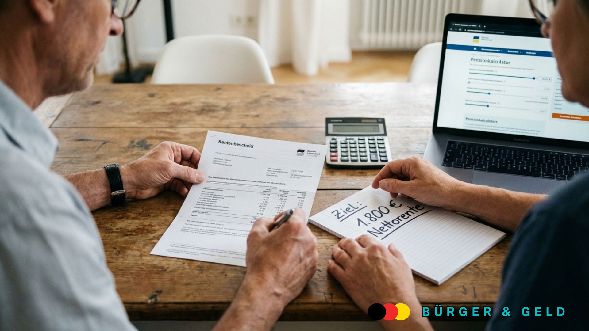 1800 Euro Netto Rente: wie lange arbeiten