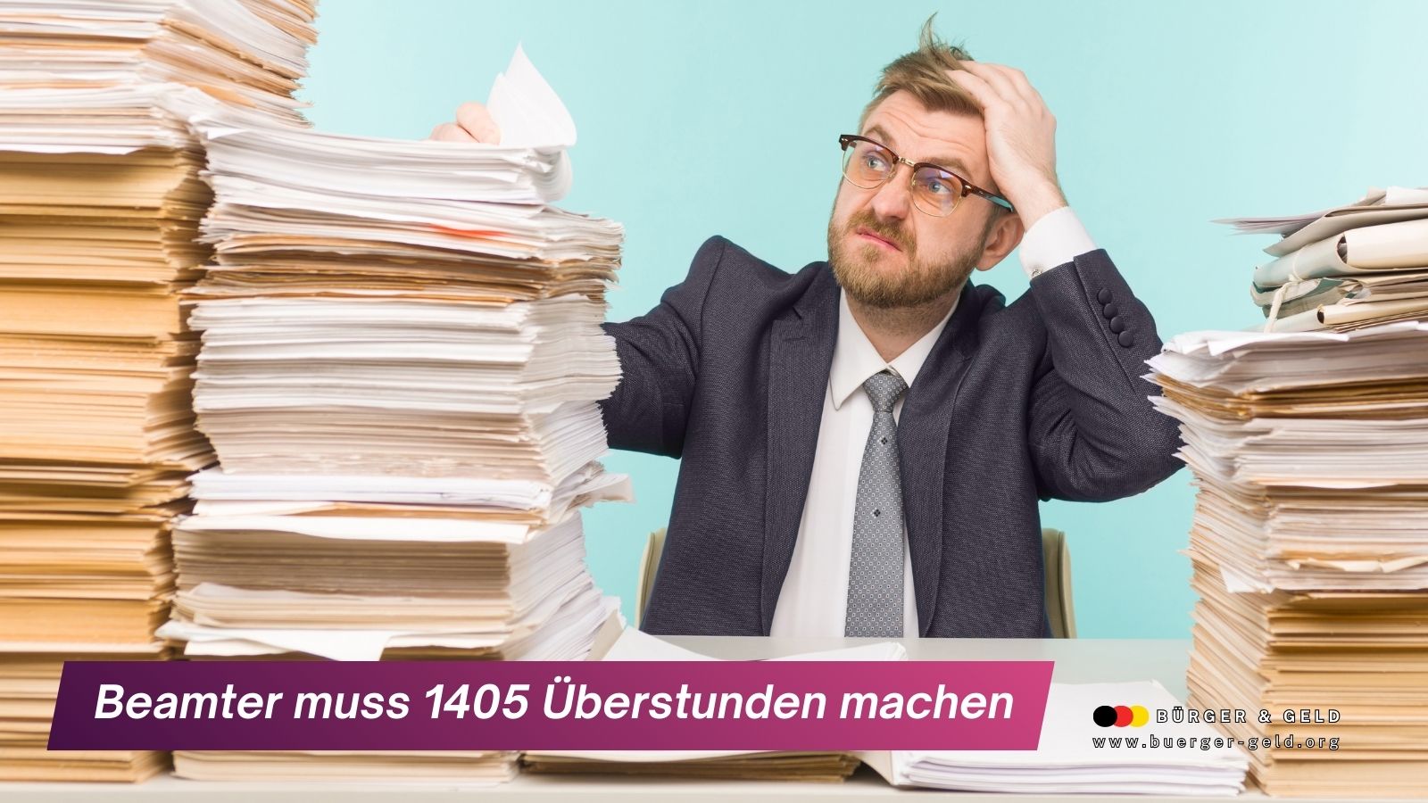Beamter sammelt 1405 Überstunden: Wenn Mehrarbeit mehr einbringt als der eigentliche Job