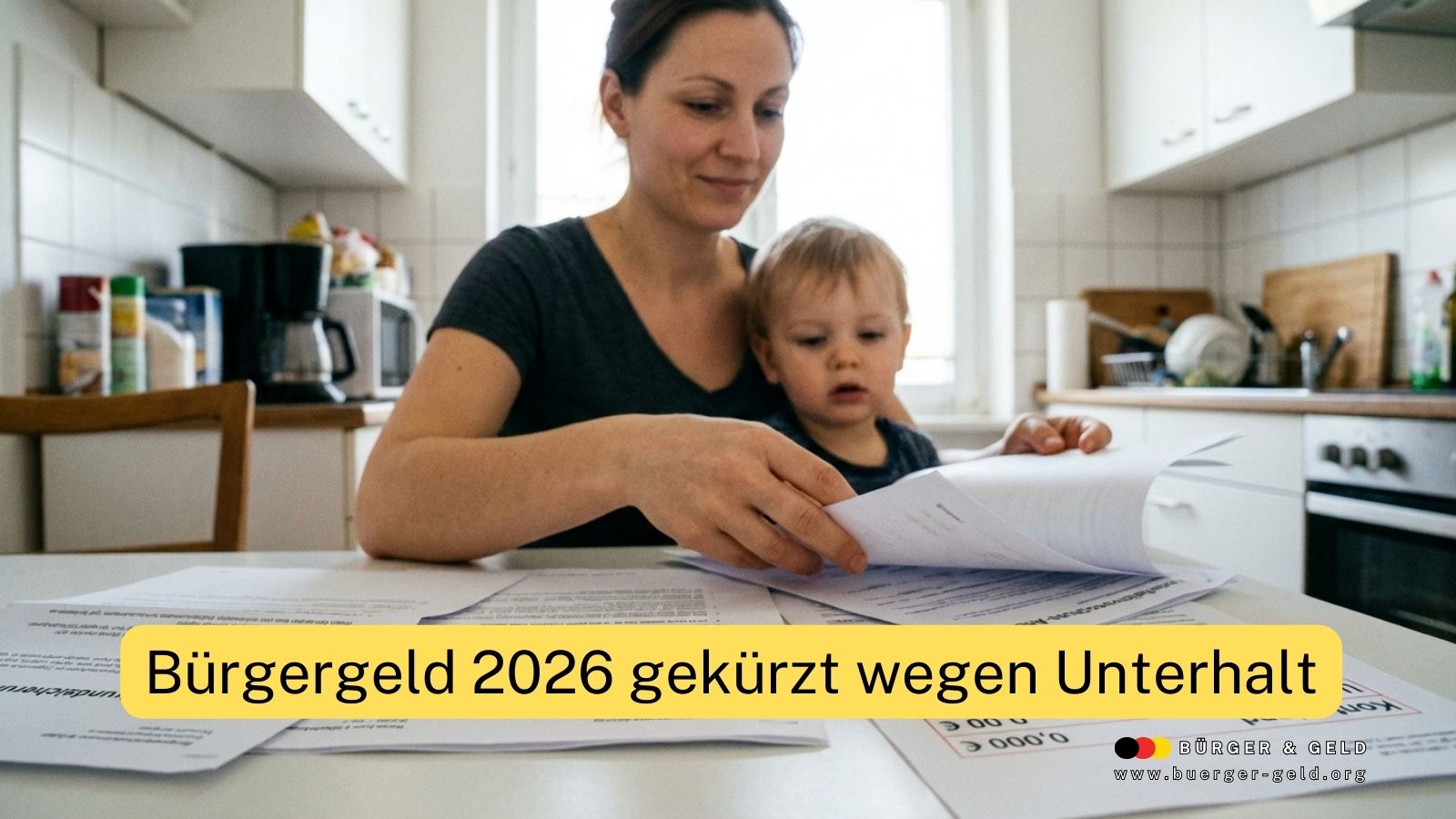 Bürgergeld / Grundsicherung 2026 gekürzt wegen Unterhalt / Unterhaltsvorschuss? Dann nicht erlaubt!