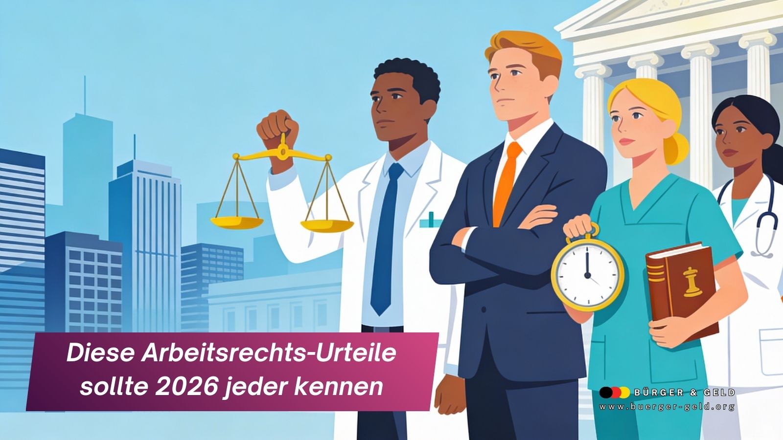 Diese Arbeitsrechts-Urteile sollte 2026 jeder Arbeitnehmer kennen