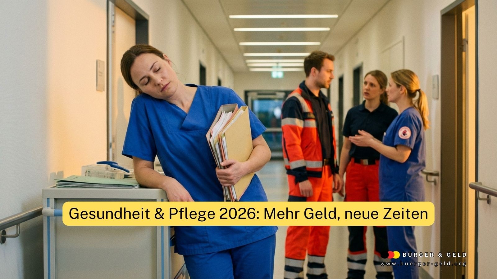 Öffentlicher Dienst Gesundheit & Pflege 2026: Mehr Geld, neue Zeiten, härtere Regeln