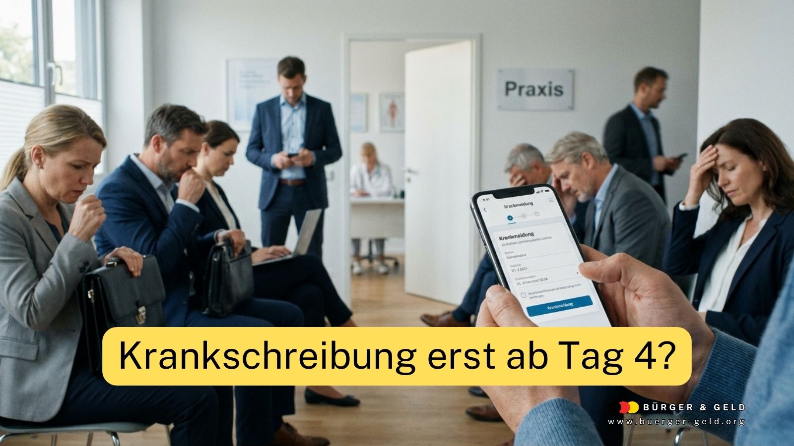 Krankschreibung erst ab Tag 4? Was der Ärzte-Vorstoß für Arbeitnehmer wirklich bedeutet