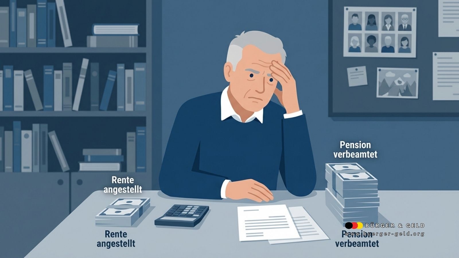 Lehrer kurz vor der Rente schockiert: Warum er trotz „üppiger“ Altersbezüge fast 900 Euro weniger bekommt