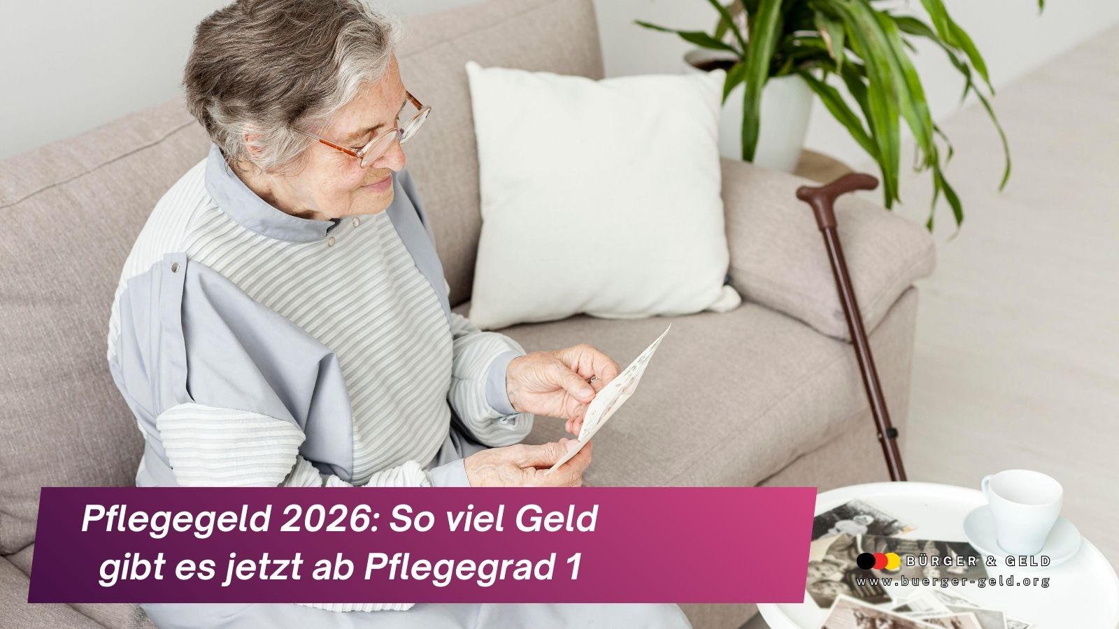 Pflegegeld 2026: So viel Geld gibt es jetzt ab Pflegegrad 1 – alle neuen Leistungen im Überblick