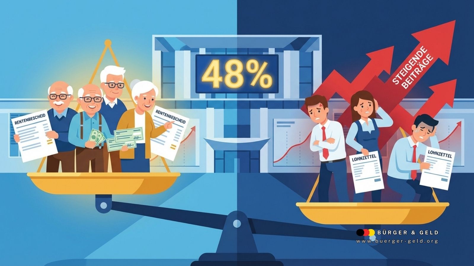 Rentenstreit um die Haltelinie: Droht Deutschland eine stille Beitragsexplosion