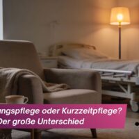 Verhinderungspflege oder Kurzzeitpflege? Der große Unterschied 5 Verhinderungspflege oder Kurzzeitpflege? Der große Unterschied