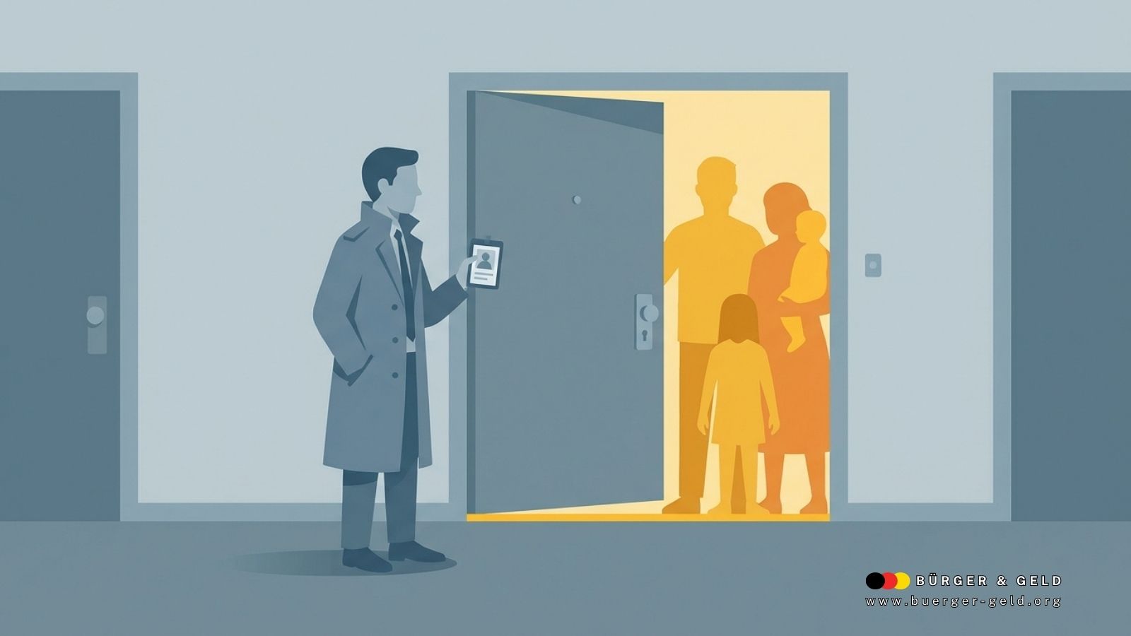 Bürgergeld-Schock an der Wohnungstür: Was Jobcenter wirklich dürfen – und was nicht