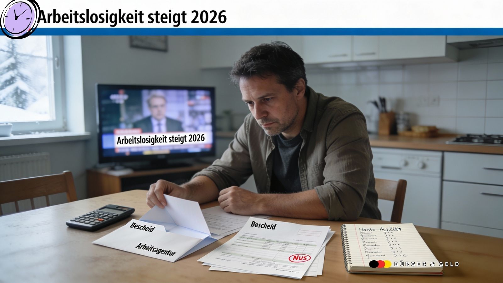 Arbeitslosigkeit steigt - Arbeitslosengeld reicht nicht