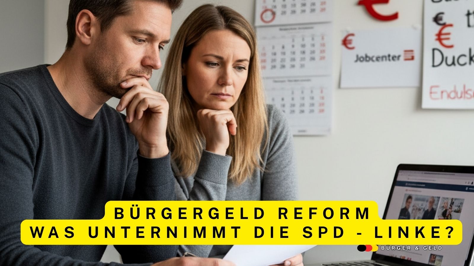 Protest der SPD-Linke gegen die Bürgergeld Reform
