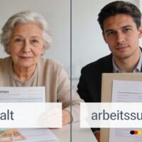 Grundsicherung im Alter oder für Arbeitsuchende: So unterscheiden sich Anspruch, Höhe und Zuständigkeit 2026 5 2 x Grundsicherung: im Alter und für Arbeitsuchende
