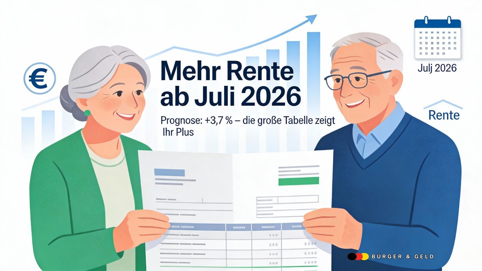 Rentenerhöhung Juli 2026: Prognose