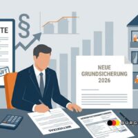 Neue Grundsicherung 2026 statt Bürgergeld: Diese harten Miet-Regeln treffen auch Vermieter 5 Neue Grundsicherung: das müssen Vermieter wissen