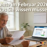 Wichtige Änderungen für Rentner und zur Rente im Februar 2026 - Tabelle! 5 Rente Februar 2026