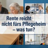 Rente reicht nicht fürs Pflegeheim: Diese Möglichkeiten bleiben Betroffenen und Angehörigen 4 Rente und Pflegeheim