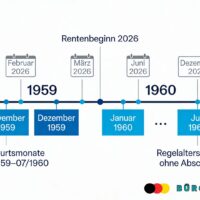Rente 2026: Diese Geburtsjahrgänge können 2026 erstmals die Regelaltersrente beziehen 5 Rentenbeginn 2026