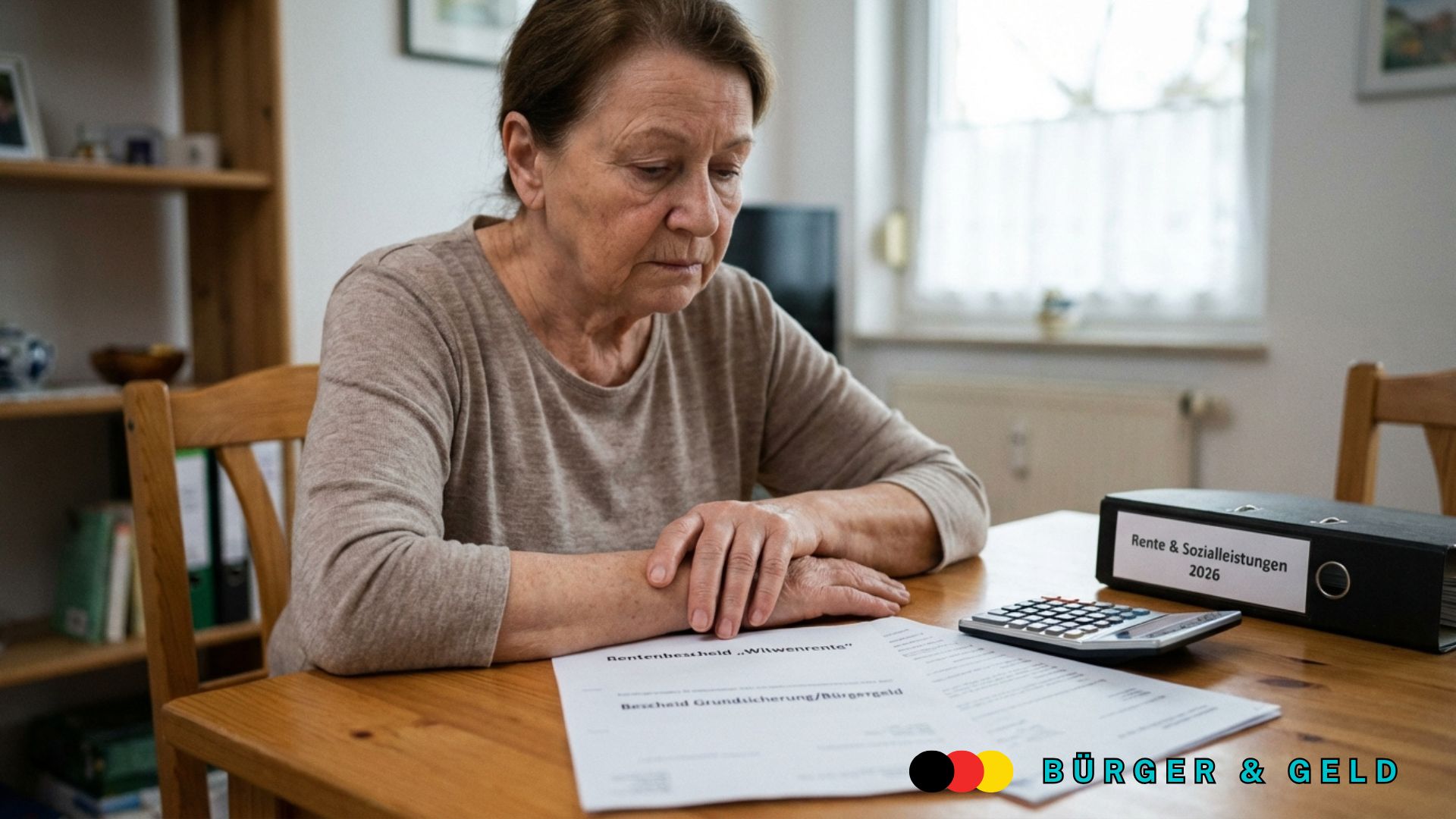Witwenrente Anrechnung auf Grundsicherung und Bürgergeld