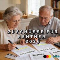 Rente 2026 - diese Zuschüsse können Rentner beantragen 5 Zuschüsse zur Rente 2026