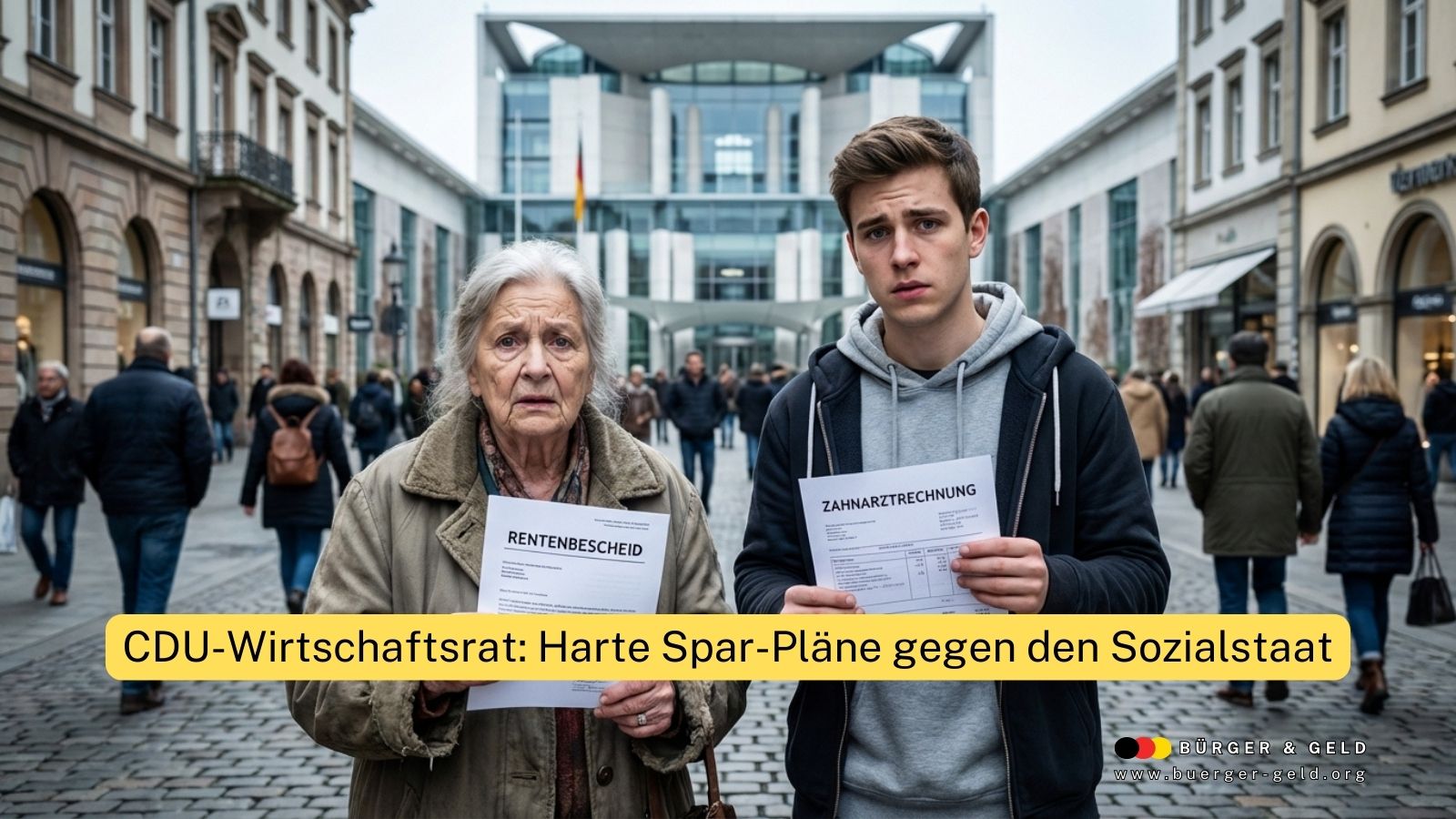CDU-Wirtschaftsrat provoziert Sturm der Empörung: Harte Spar-Pläne gegen den Sozialstaat