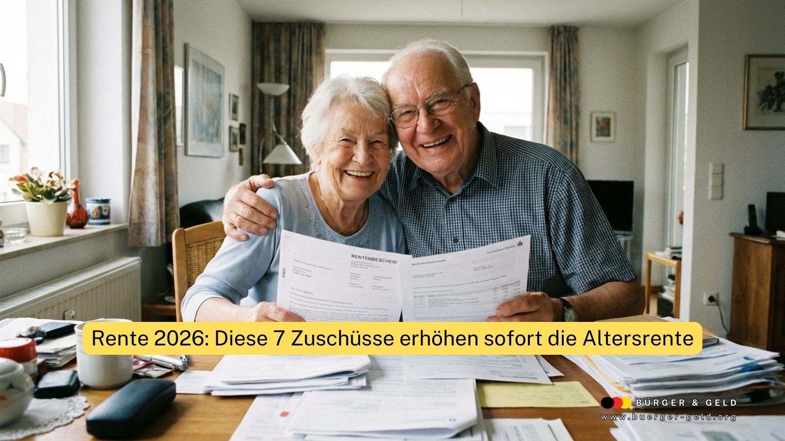 Rente 2026: Diese 7 Zuschüsse erhöhen sofort die Altersrente