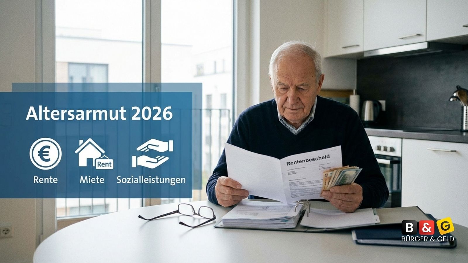 Droht mit 1.300 Euro Rente Altersarmut? Was Rentner 2026 wissen müssen